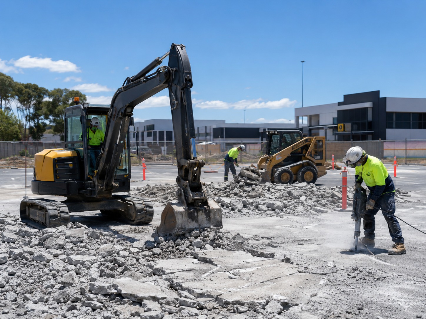 commercial concrete removal in perth