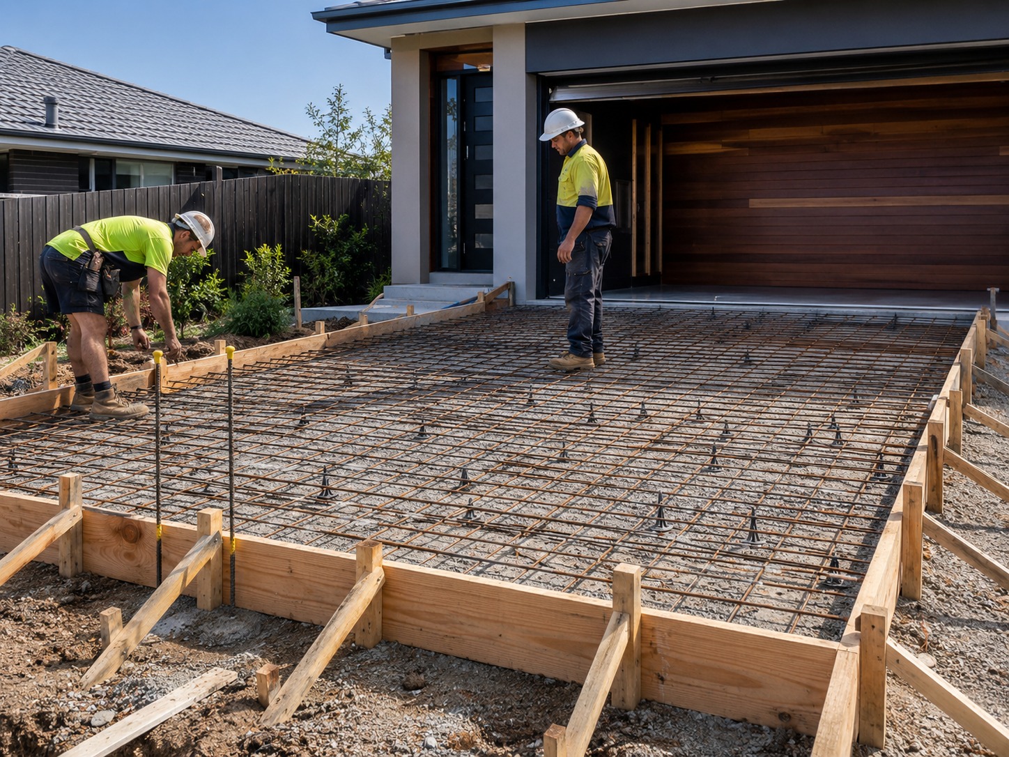 site preparation for concrete laying